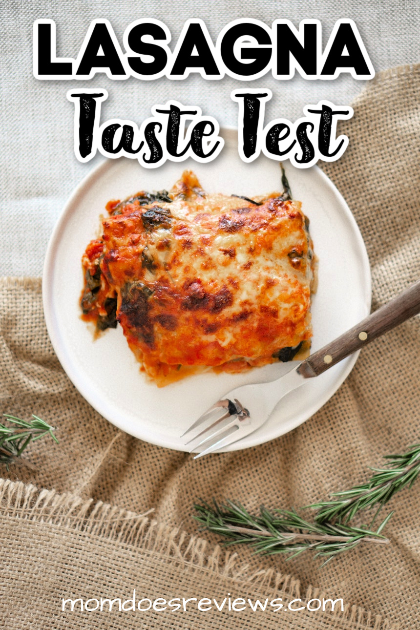Lasagna Taste Test