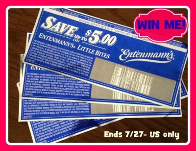 #Win 4 FREE Product Coupons for Entenmann's $20 arv- US only, ends 7/27 ...
