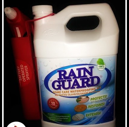 Rainguard’s Advanced Waterproofer Home Care Kit
