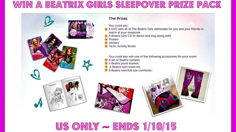#Win Beatrix girls sleepover prize pack at Momdoesreviews
