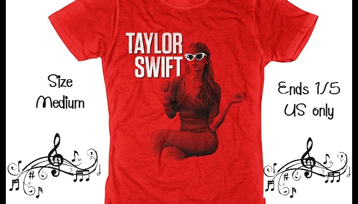 #Win a Taylor Swift RED T-shirt! Momdoesreviews