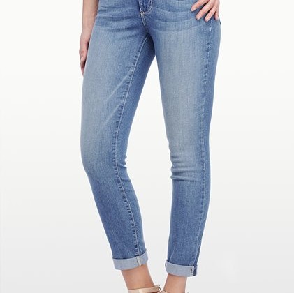 NYDJ ANABELLE SKINNY ANKLE BOYFRIEND IN PREMIUM LIGHTWEIGHT DENIM