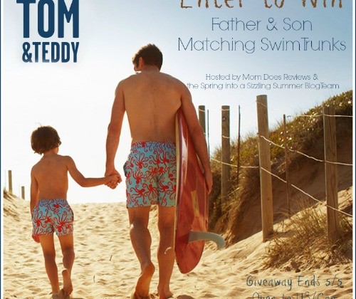 Enter to Win Father & Son Matching Swim Trucks from Tom & Teddy US/CAN Ends 5/5