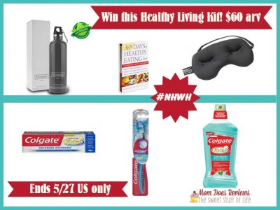 #NWHW #ColgateTotal Healthy Living Kit -ends 5/27 US only - Mom Does ...