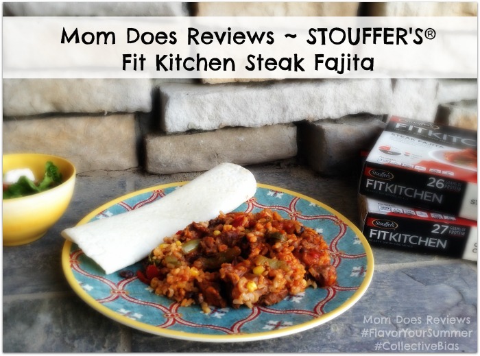 Stouffer's FitKitchen Steak Fajitas #FlavorYourSummer #CollectiveBias #cbias #ad