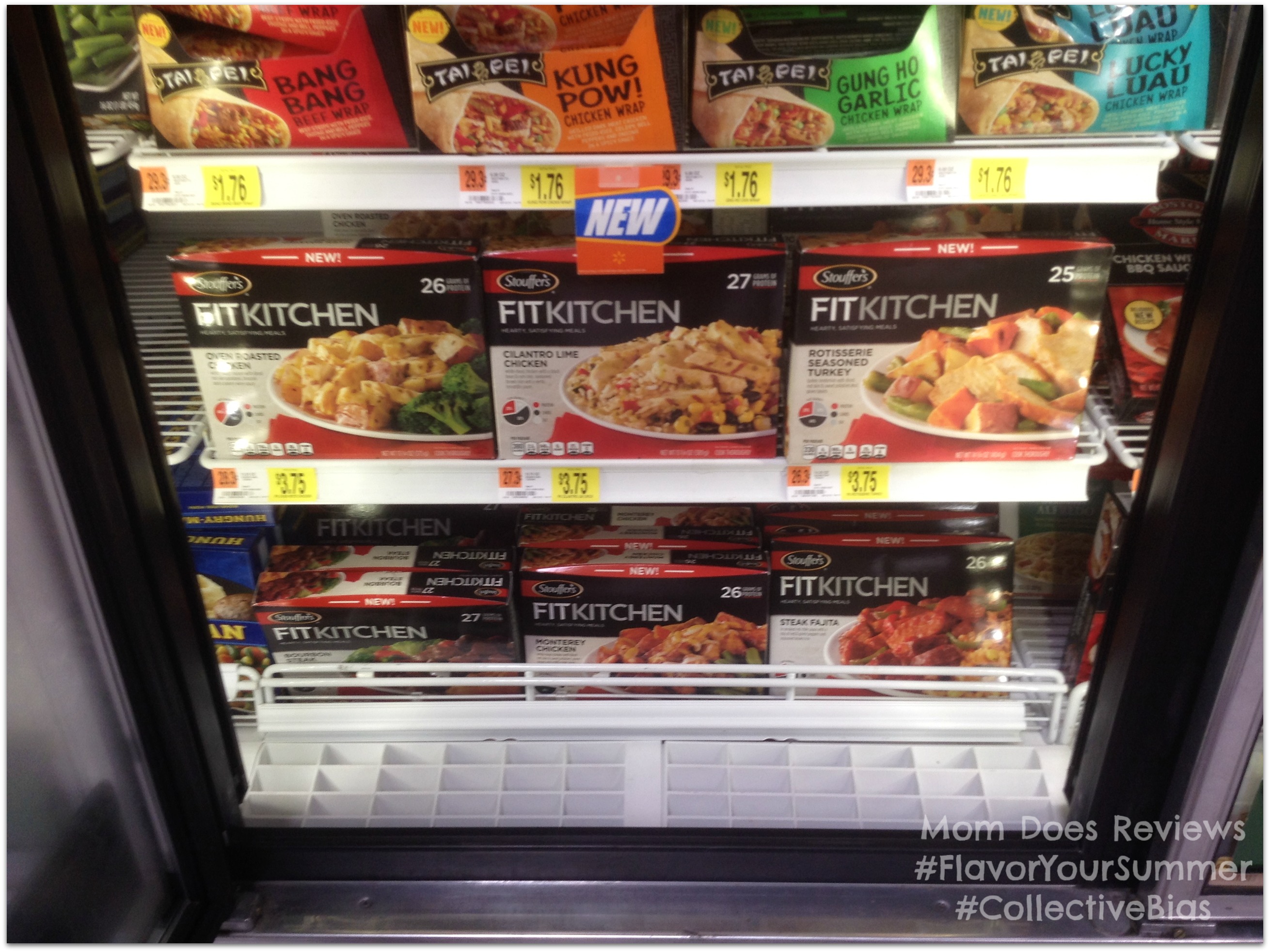 Stouffer's FitKitchen in the Frozen Food Isle at Wal-Mart #FlavorYourSummer #CollectiveBias #cbias #ad