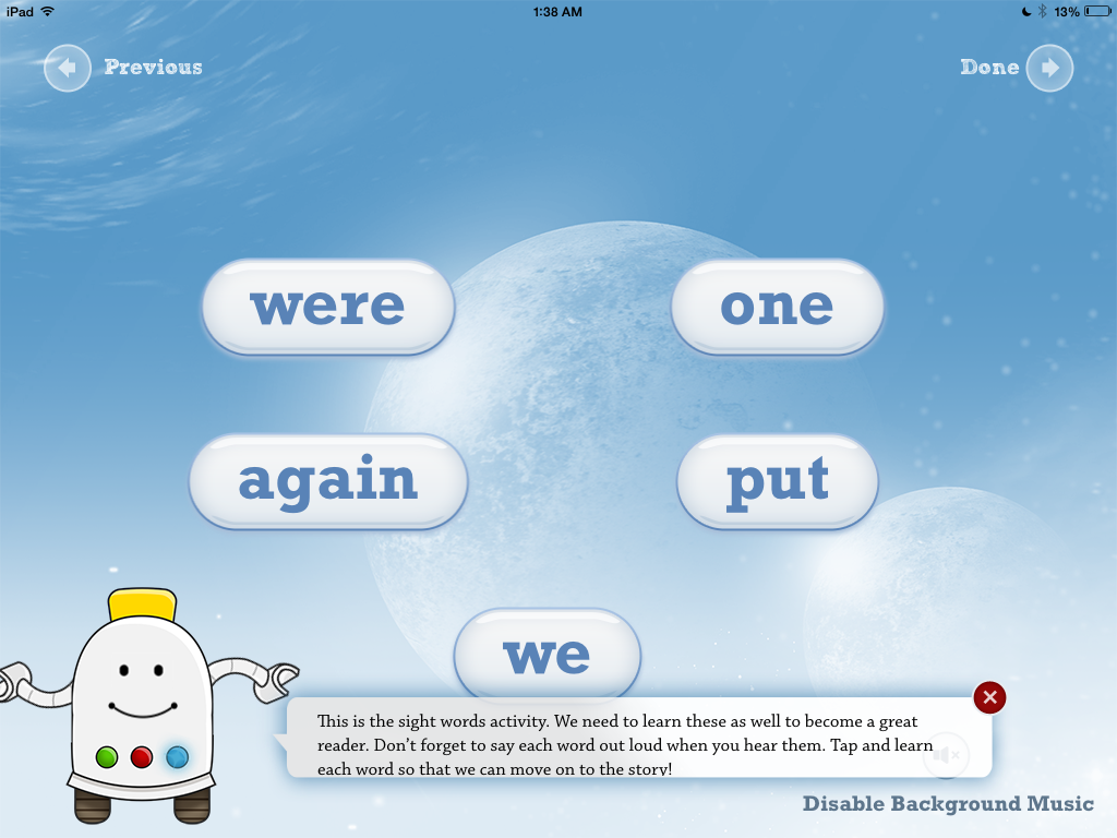 Planet Read Sight Words