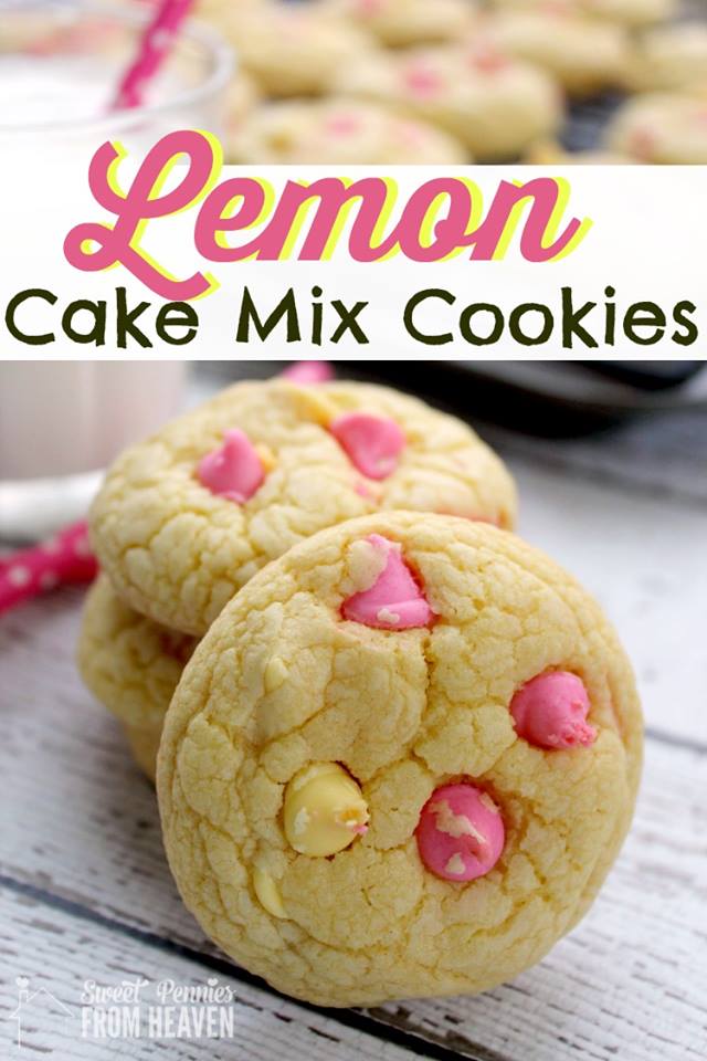 lemon cake cookies