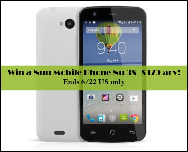 nuu 3s phone giveaway