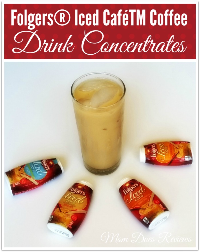 Folgers Ice Cafe' Drink Concentrates