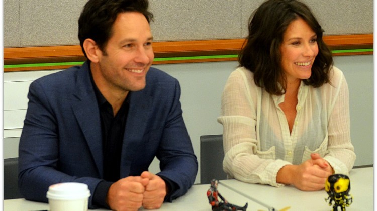 Exclusive Interview with Paul Rudd and Evangeline Lilly #AntManEvent