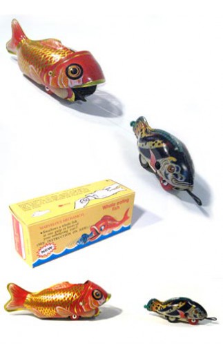 Whale Eating Fish Windup