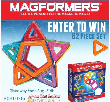 Enter to win a 62 Piece Set from Magformers #EducationalToys #BTS15MDR