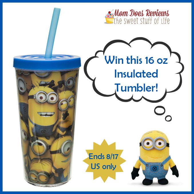 minion insulated tumbler giveaway