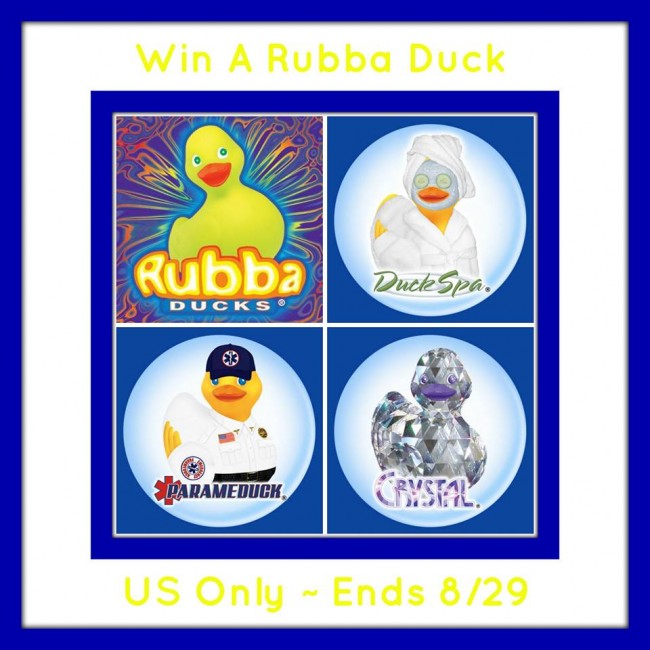 rubba duck giveaway