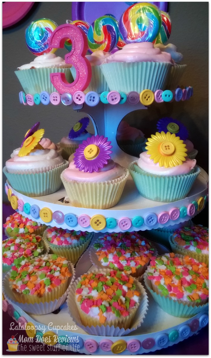 Lalaloopsy Birthday Party Cupcakes