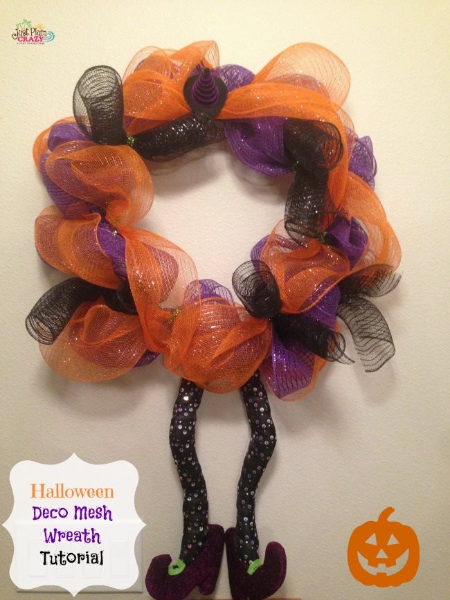 deco mesh wreath