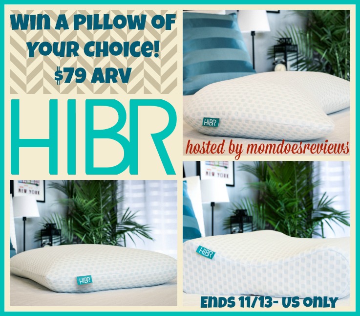 HIBR pillow giveaway