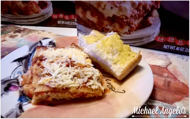 Michael Angelo's Lasagna Meal