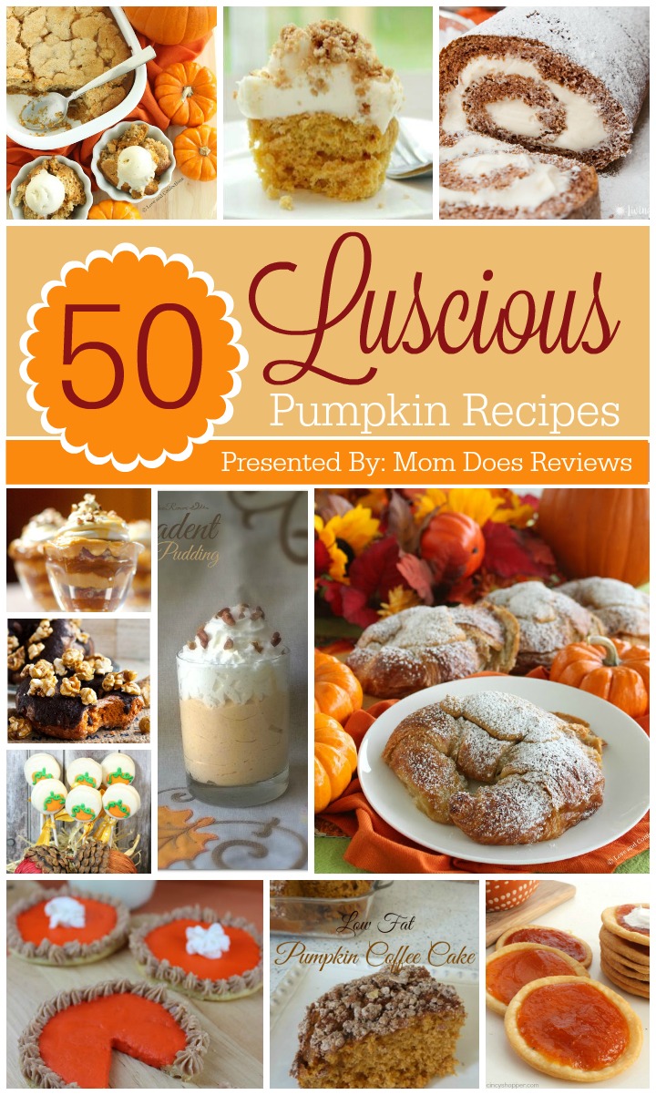 50 Luscious Pumpkin Recipes