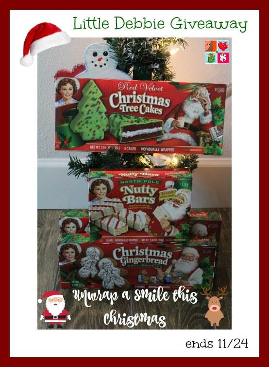 little debbie christmas giveaway