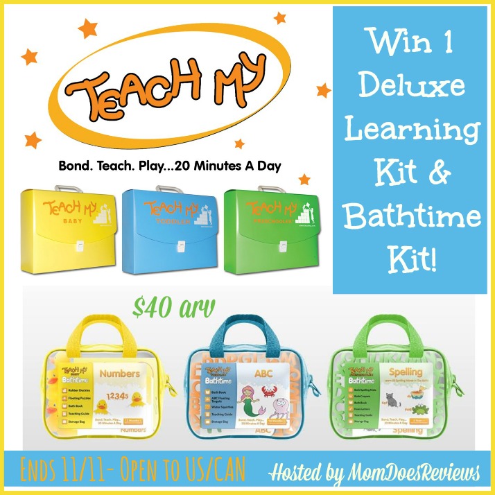 teach my learning and bath giveaway