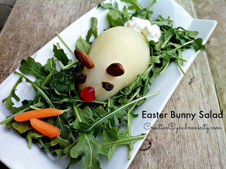 easter bunny salad