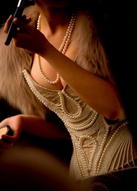 pearl corset