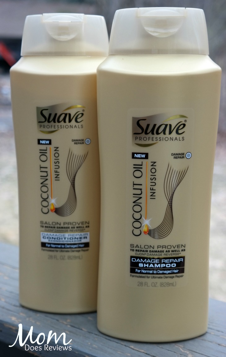 suave coconut oil shampoo and cond