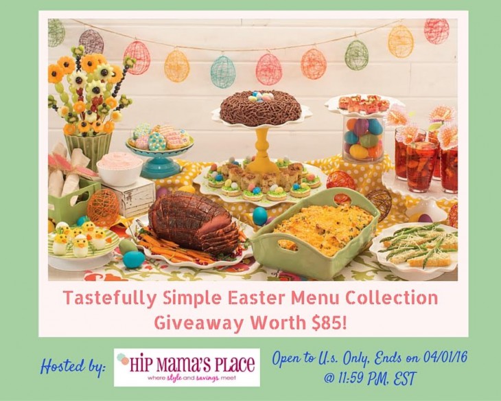tastefully simple easter