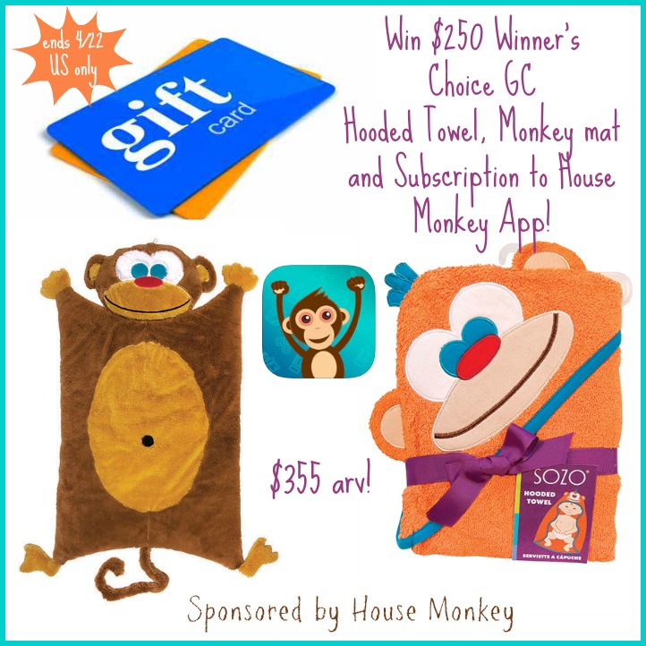house monkey giveaway