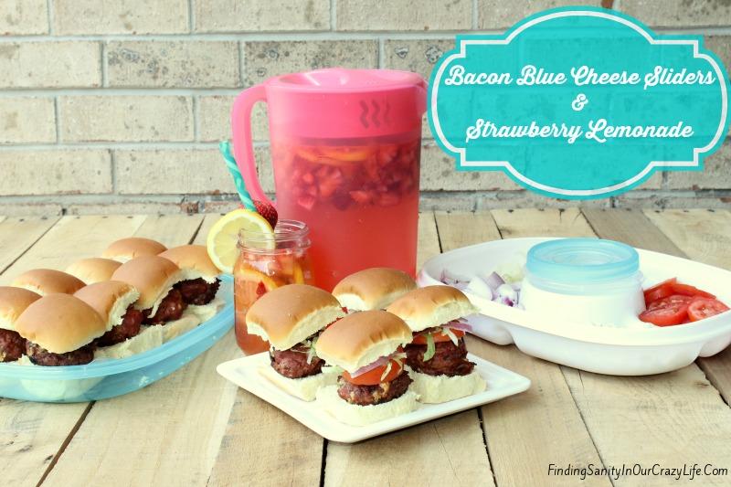 Bacon-Blue-Cheese-Sliders-and-Strawberry-Lemonade