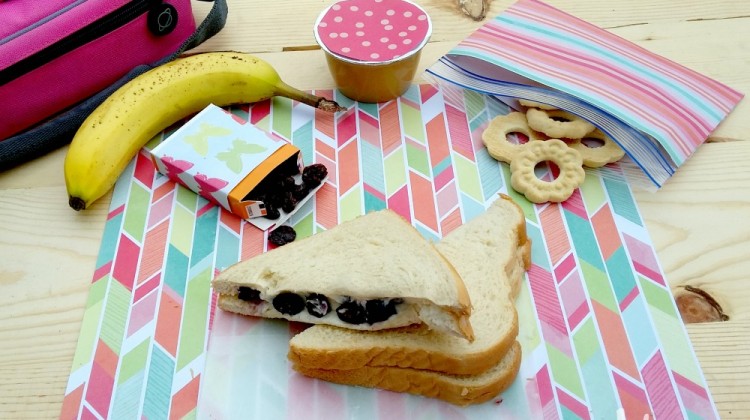 Sweetened Berry & Cream Cheese Sandwich, School Lunch Ideas, #BTS #MomDoesReviews