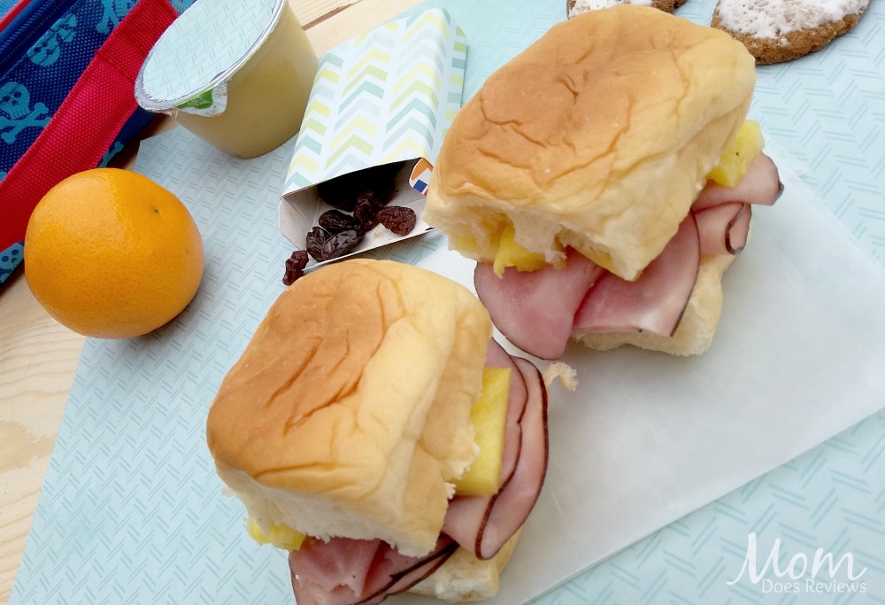 Ham & Pineapple Slider Sandwiches, School Lunch Ideas, #BTS #MomDoesReviews