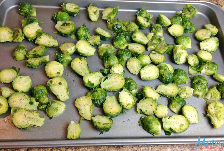 Roasted Brussel Sprouts with Bacon process 4