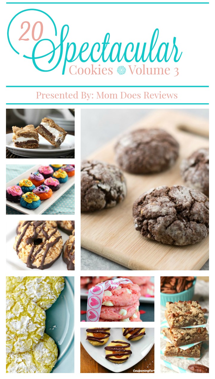 20 Spectacular Cookie Recipes, Volume 3, Mom Does Reviews