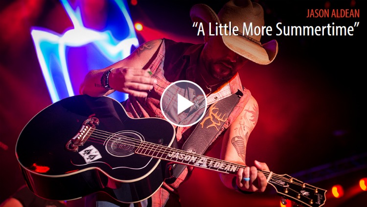 Jason Aldean "A Little More Summertime" Video