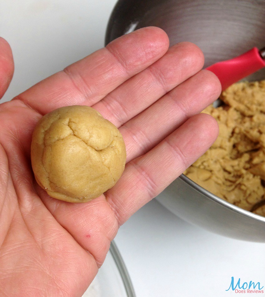 Reindeer Peanut Butter Cookies process