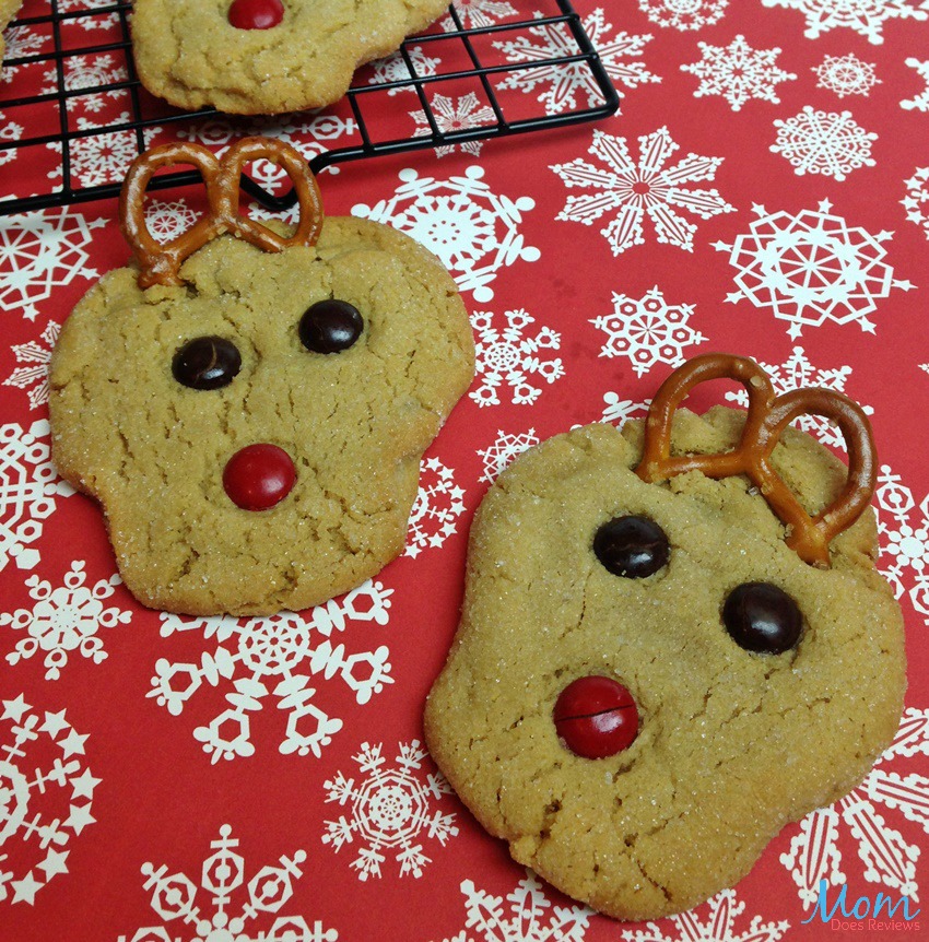 Reindeer Peanut Butter Cookies