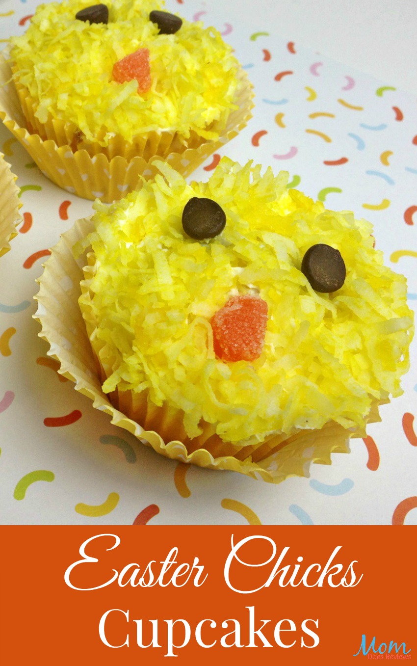 Easter Chicks Cupcakes 