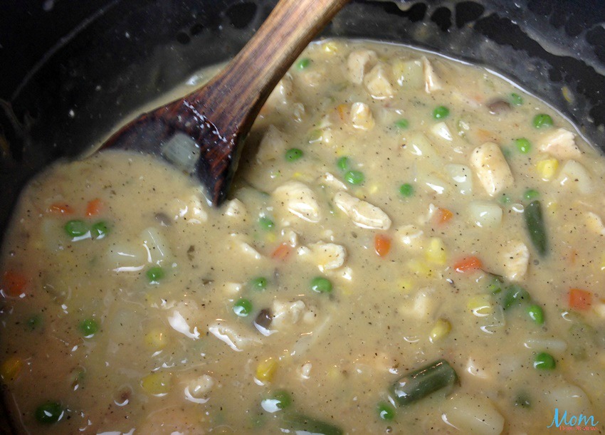 Homemade Chicken Pot Pie process