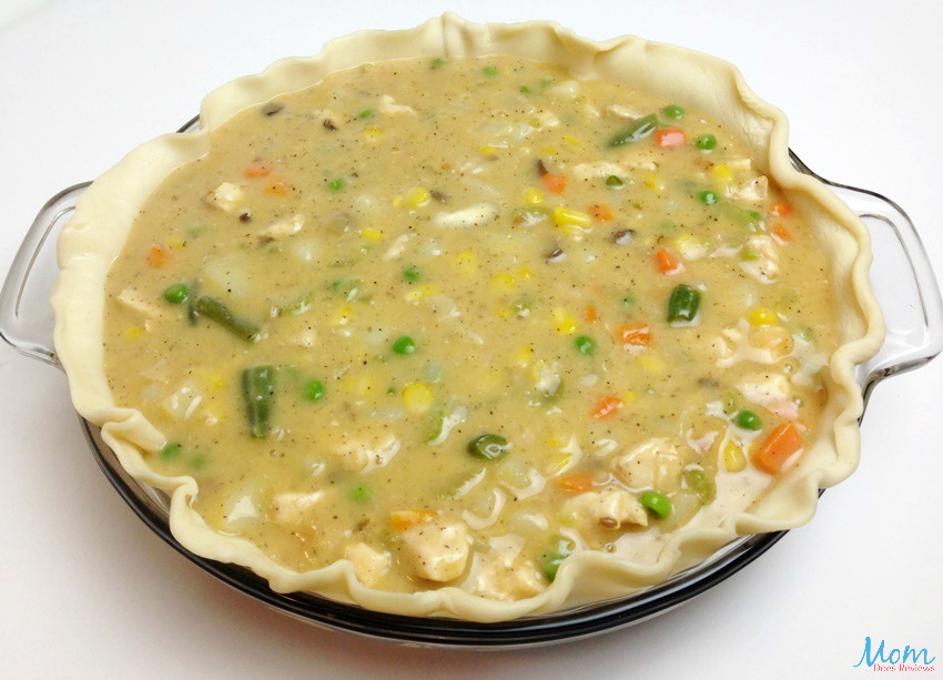 Homemade Chicken Pot Pie process