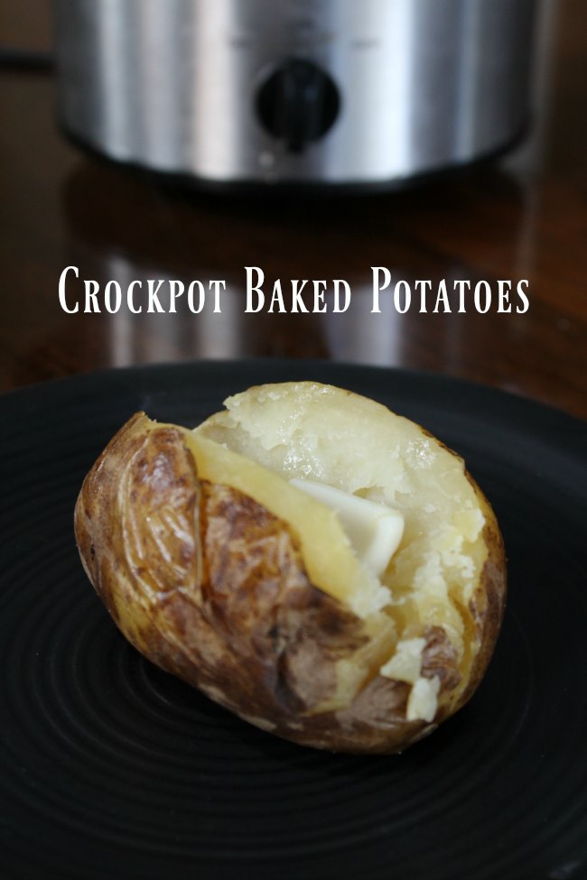 Crockpot potatoes- super easy!