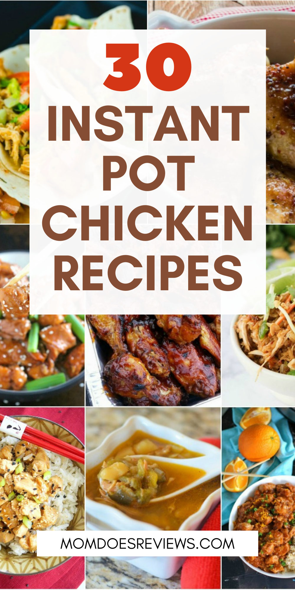 30 Mouth-Watering Instant Pot Chicken #Recipes Perfect for the Family!