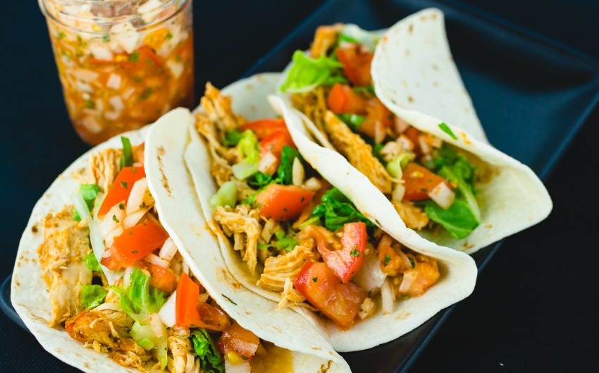 Instant Pot Pulled Chicken Tacos