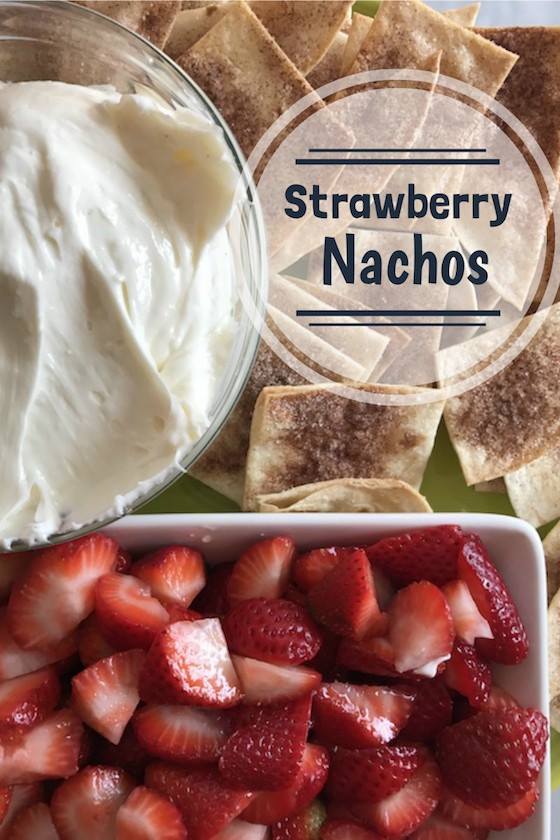 Make these easy Strawberry Nachos