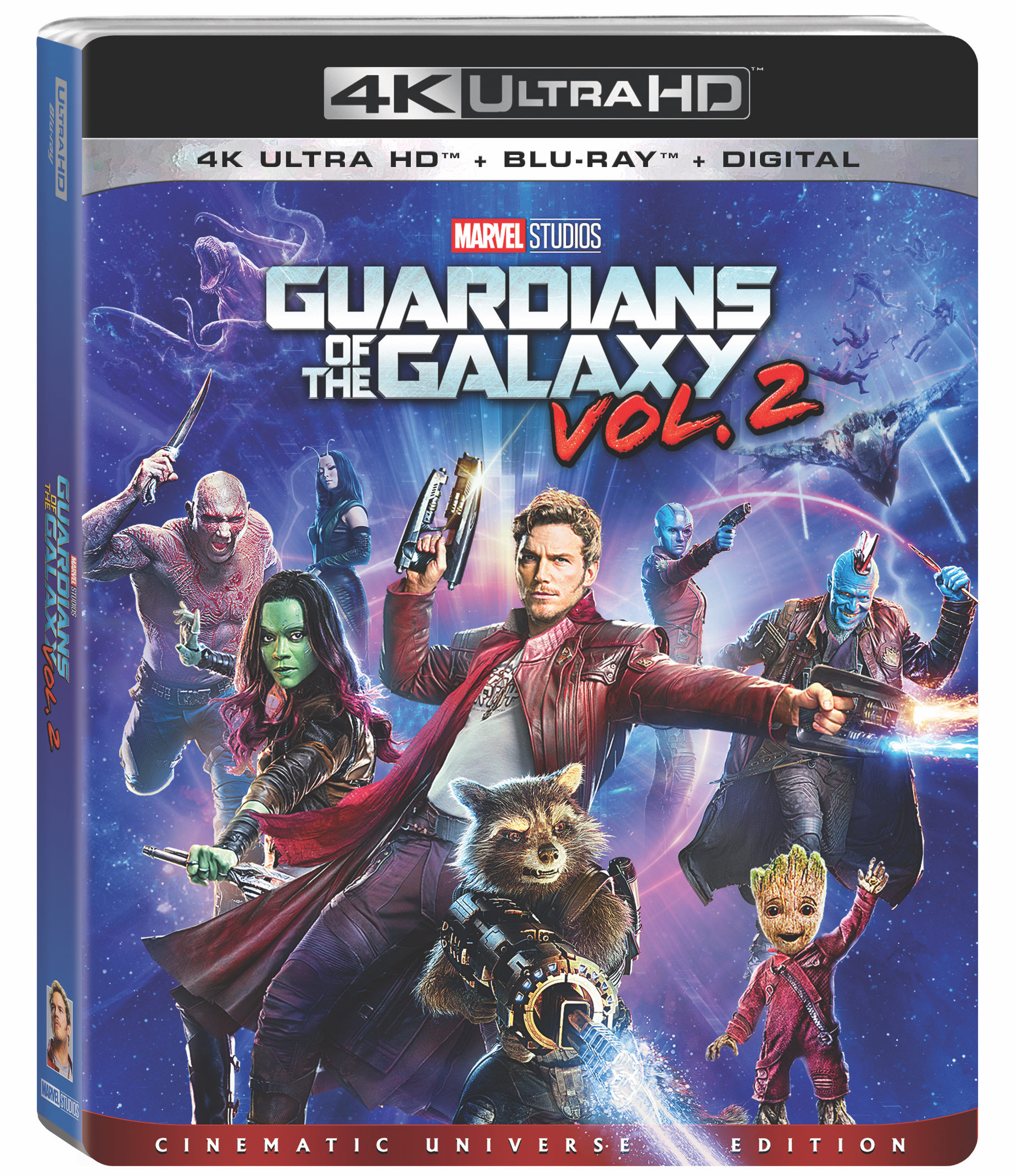 guardians of the Galaxy 2 DVD