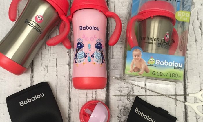 Babalou baby stainless steel baby bottles