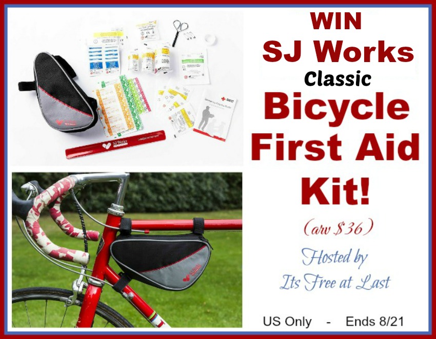 SJ Works Classic Bicycle First Aid Kit Giveaway button
