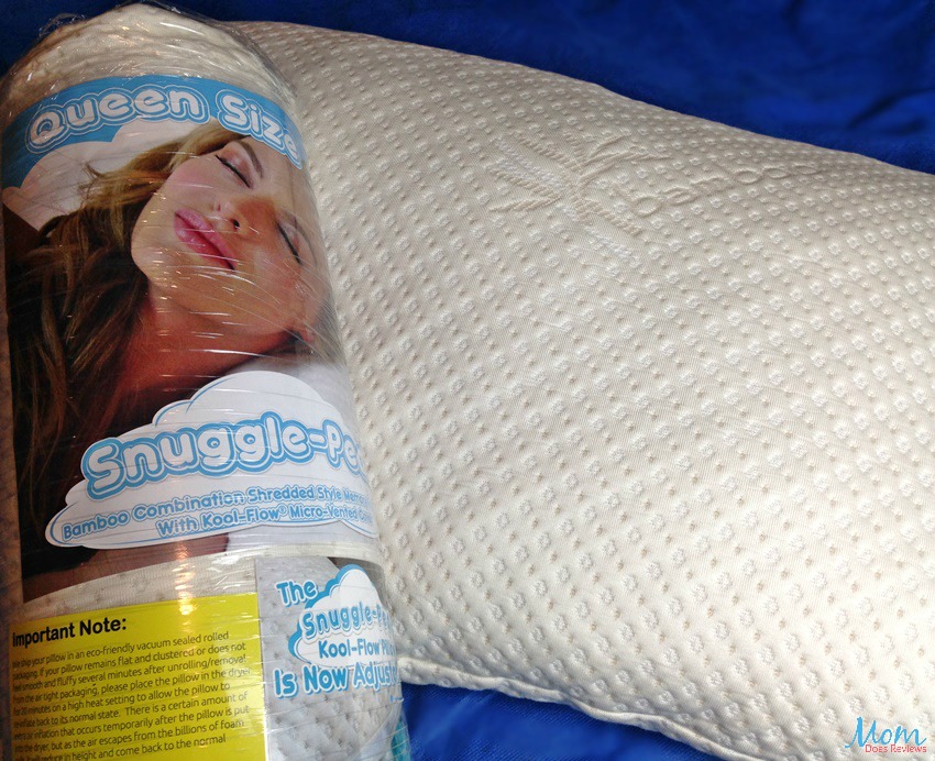 Snuggle-Pedic Adjustable Kool-Flow Pillow